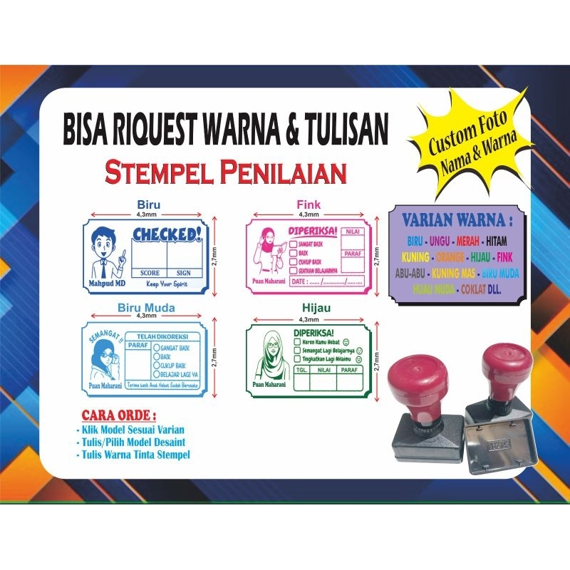 

STEMPEL PENILAIAN