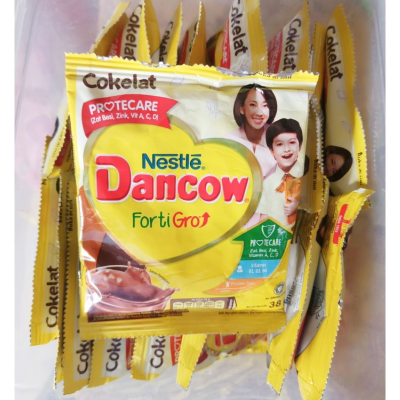 

Susu Nestle Dancow Fortigro Cokelat / Instan isi 10 Sachet