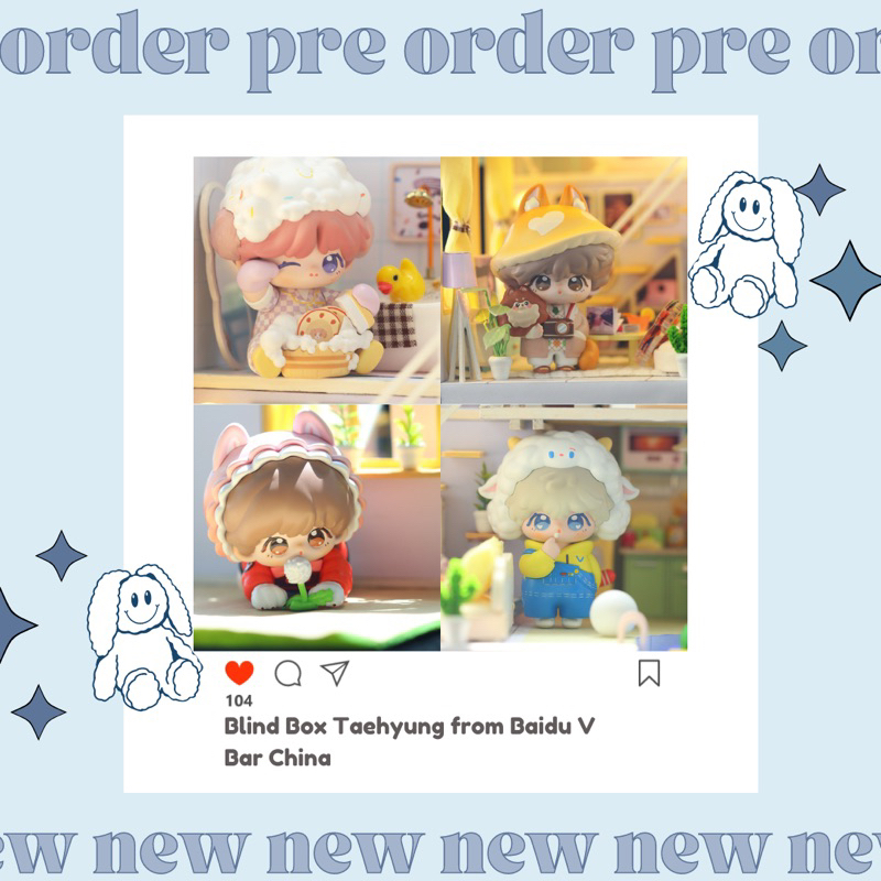 [READY STOCK] TAEHYUNG BLIND BOX BY V CHINA BAR