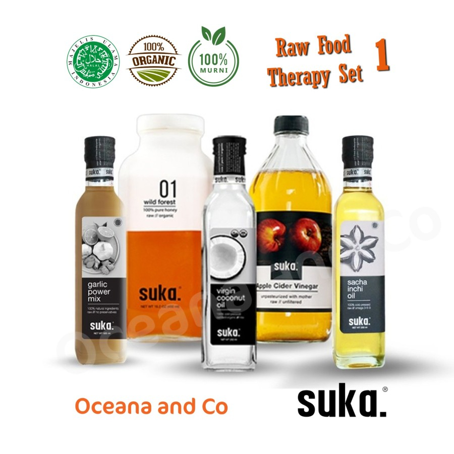 

Suka - Raw Food Therapy Set 1