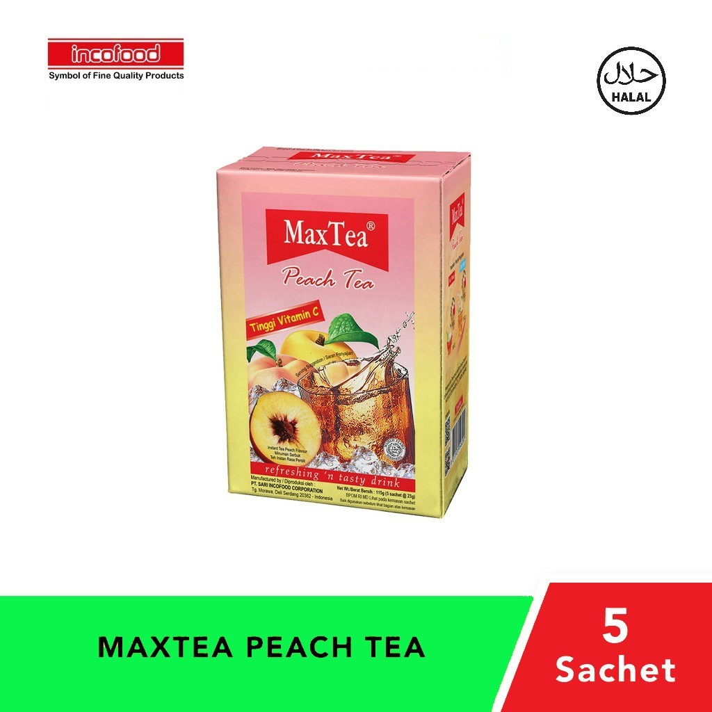 

MaxTea Peach Tea (5 sachet)