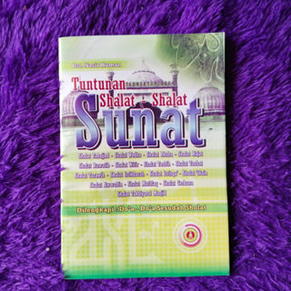 buku tuntunan sholat-sholat sunnat berisi  1. sholat tahajud 2. sholat wudhu 3. sholat dhuha 4. shol