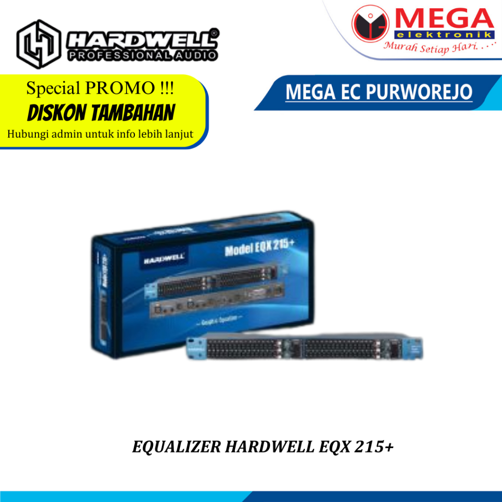 Equalizer / Equaliser Hardwell EQX 215+