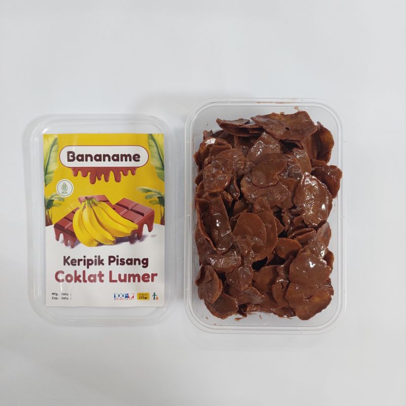 

Keripik Pisang Coklat Lumer isi 200 gram