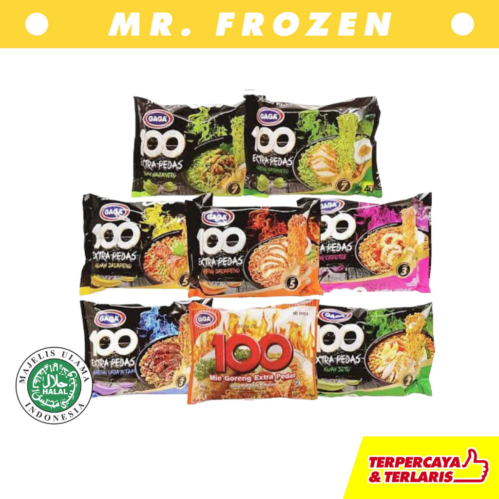 

Mie GAGA 100 Goreng dan Kuah All Variant FREE BUBLE WRAP