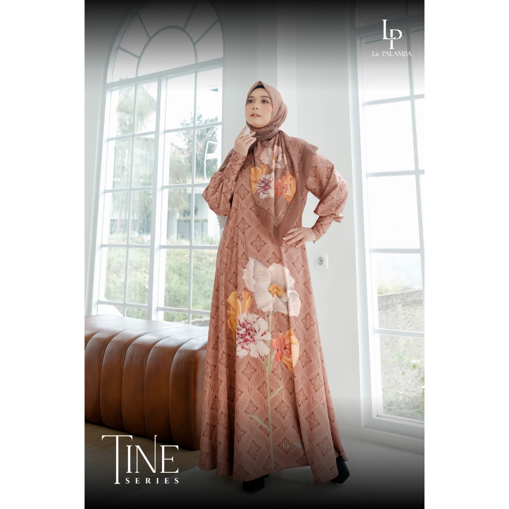 TINE Series (gamis free SCARF) by LA PALAMBA