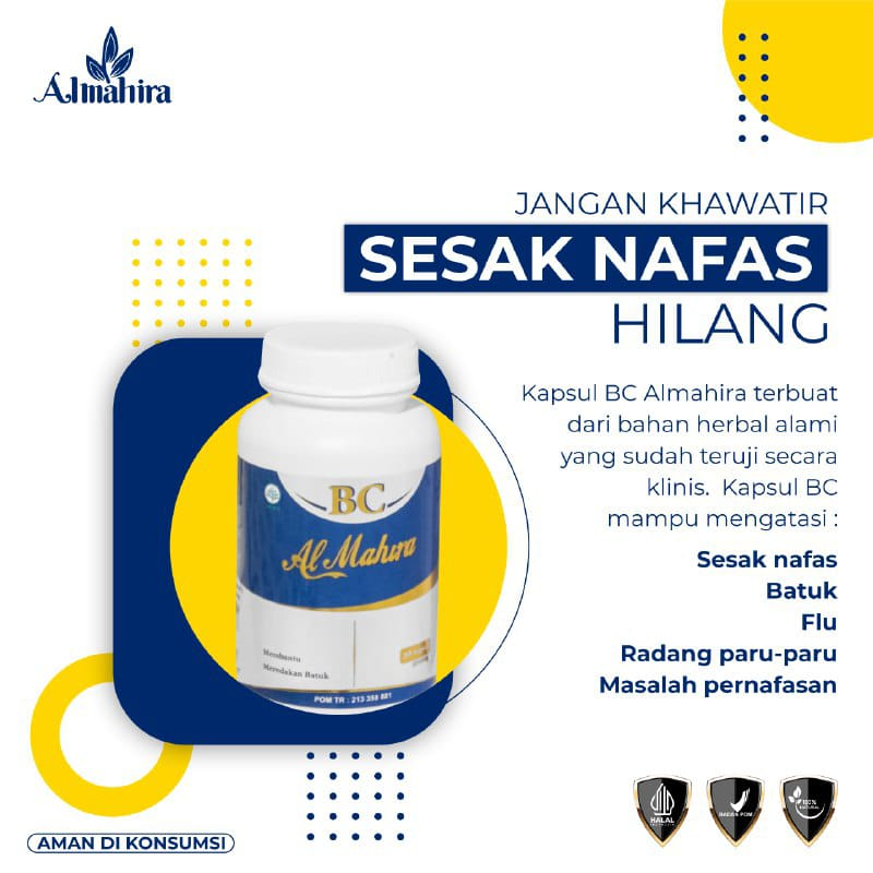 Kapsul BC Almahira Original BPOM Bisa COD