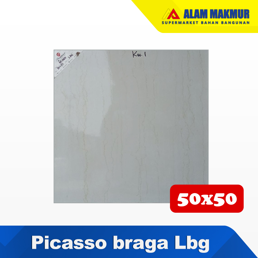 Keramik Lantai 50x50 Picasso Braga LBG