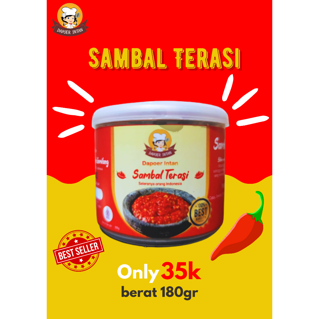 

dapoer intan sambal terasi 155gr