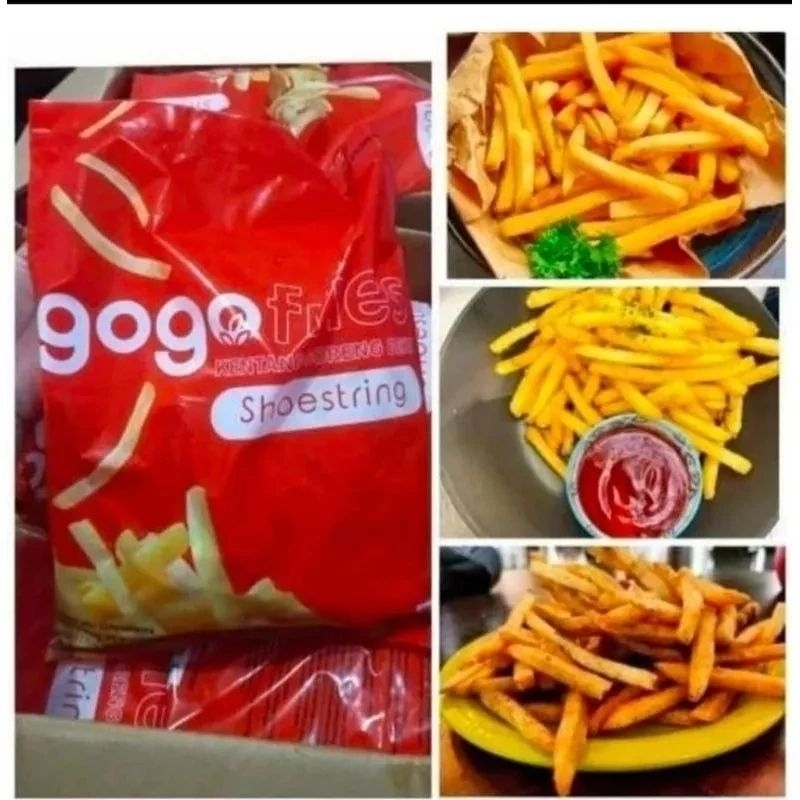 

Kentang Gogo Shoestring / Gogo Crinkle 1kg