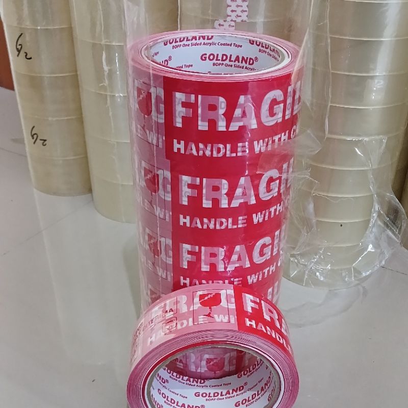 

Isolasi Lakban Tulisan Fragile dan Unboxing