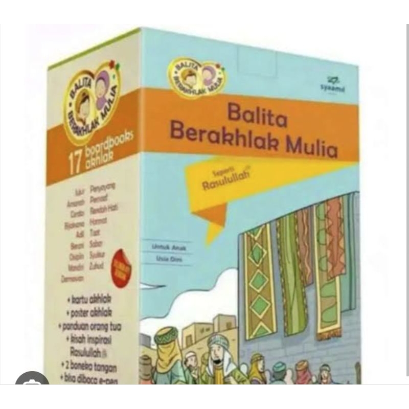 Buku Balita Berakhlak Mulia