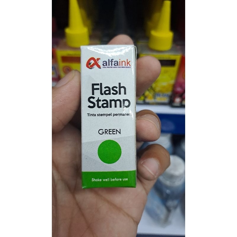 

TINTA STEMPEL 10 Ml Alfa ink Anti luntur