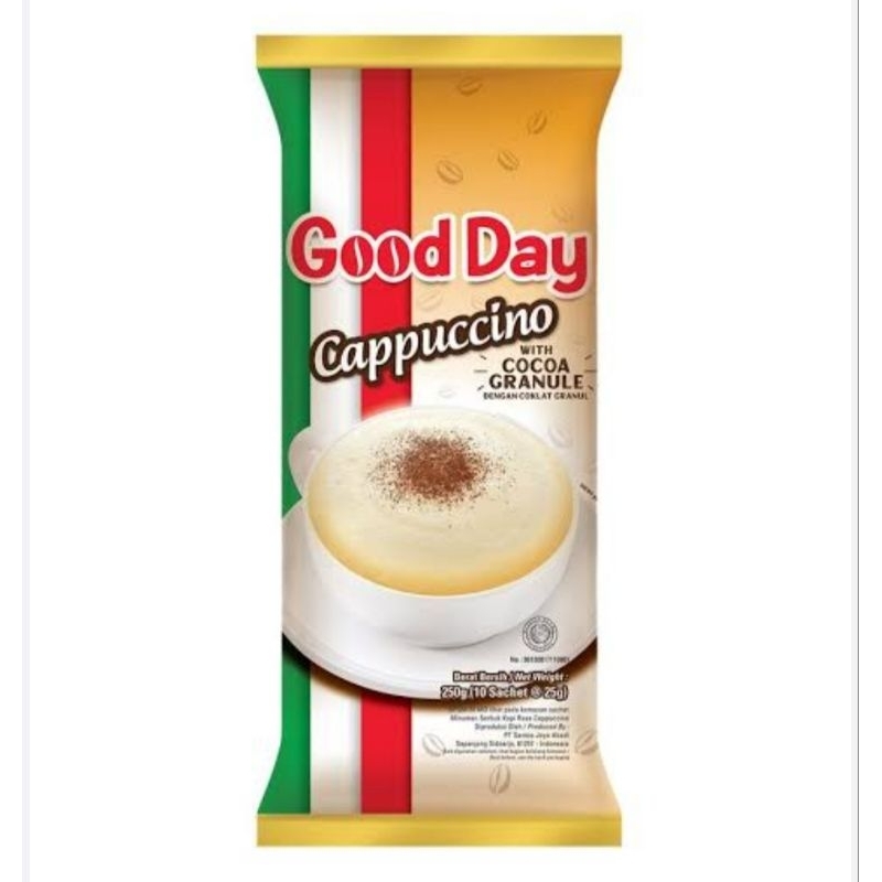 

Good Day Cappucino isi 10 Sachet