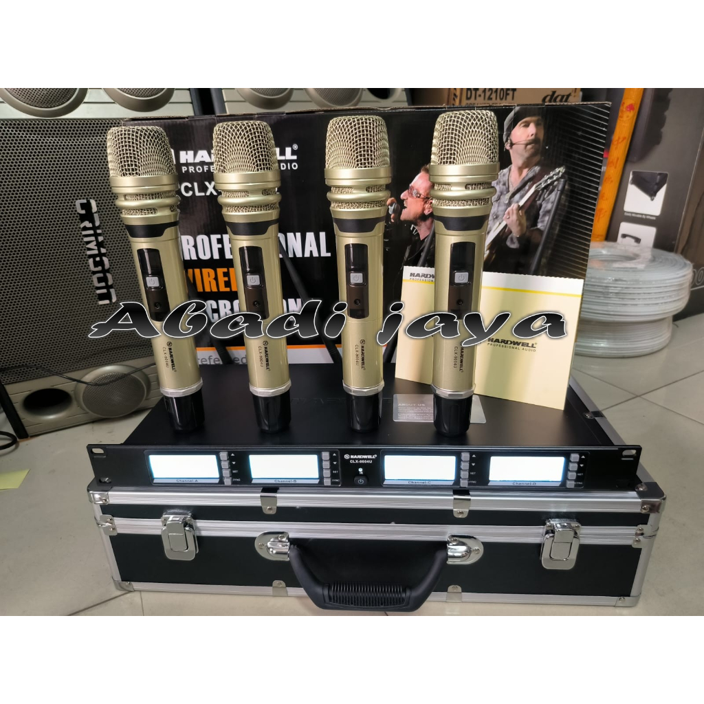 Mic Hardwell CLX 9004 U 4 Original CLX9004 u pegang clx 9004 u BLACK