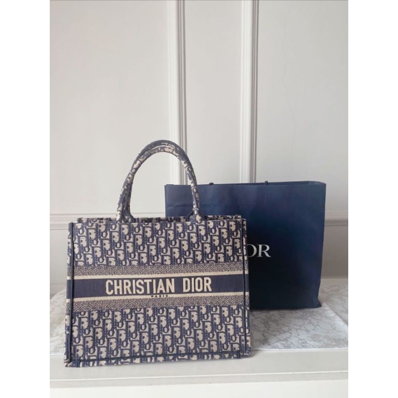 Women Dior Book Tote Bag Preloved