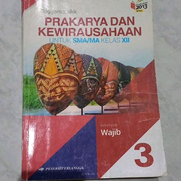 [PRELOVED] BUKU PRAKARYA KELAS 12 ERLANGGA