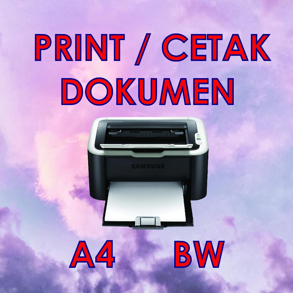 

PRINT A4 HITAM PUTIH KERTAS 80GR