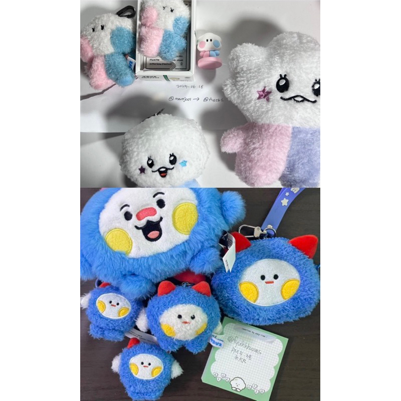 TRUZ SOM WOOPY JAPAN BC KR, Tatton, Monitor, Sitting doll, card holder chilli, romy yochi, bonbon, l