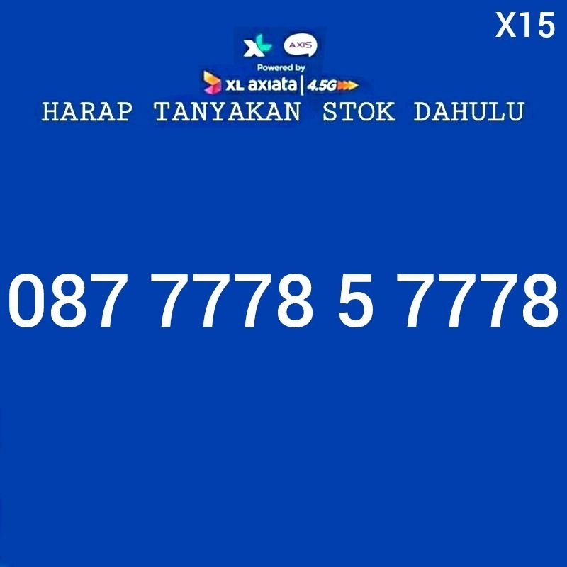 NOMOR CANTIK XL / NOMER CANTIK XL / NOMOR XL CANTIK / NOMER XL CANTIK 26