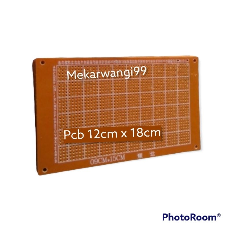 PCB bolong PCB titik PCB LED 12 x 18 cm jual / 10pcs