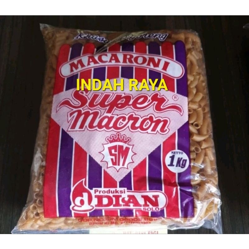 

MACARONI goreng SUPER MACRON 1kg