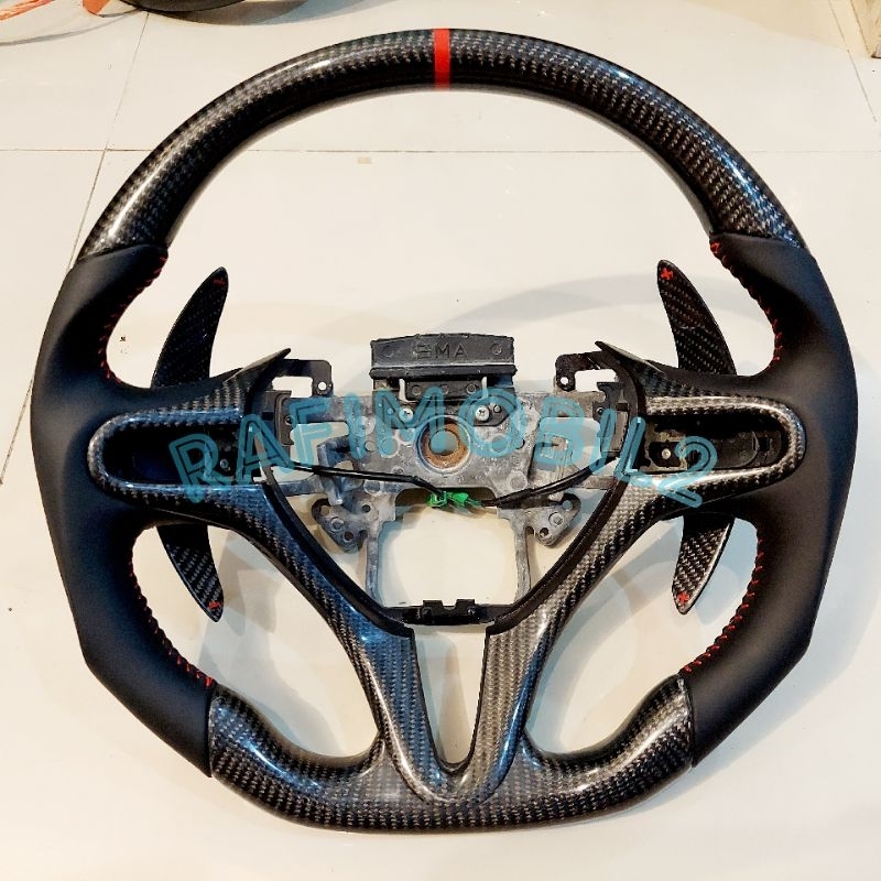 lingkar stir jazz ge8 / civic fd stir custom carbon plus pedel shif carbon