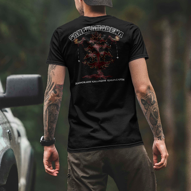 Kaos HAMORAON HAGABEON HASANGAPON - Kaos Batak Sangkamadeha "Onanzoe"