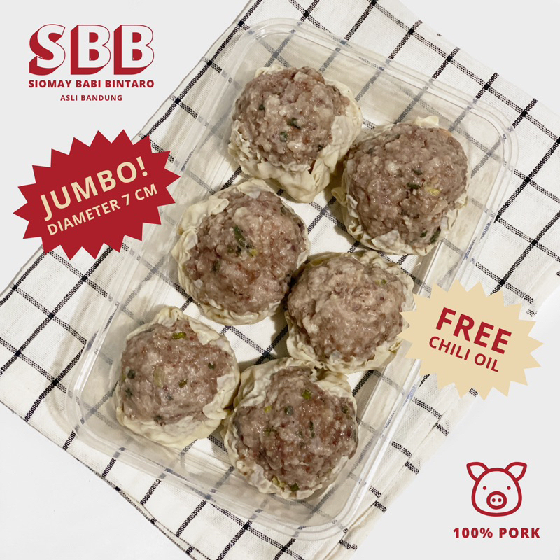

Siomay Babi Jumbo FROZEN 6 pcs