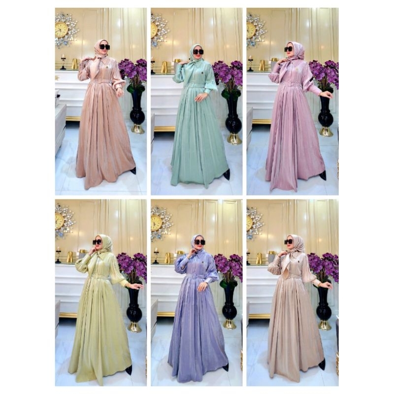 MARWAH DRESS SHIMMER BY DF COLLECTION