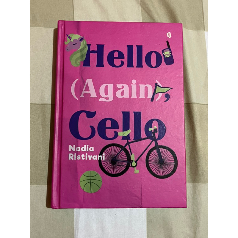 BOOKED Hello (Again), Cello HARDCOVER PRELOVED
