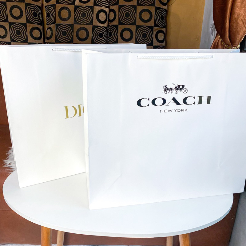 

Paperbag Coach Branded XXL Super Jumbo Paper Bag Tas Ukuran Besar