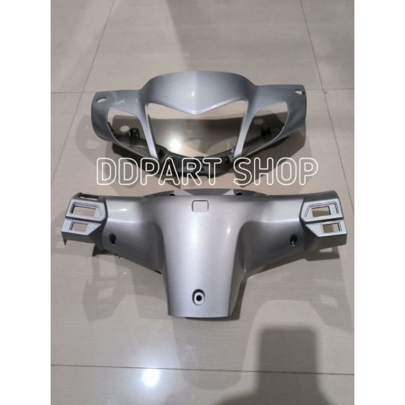 TOTOK COVER LAMPU BATOK SET DEPAN BELAKANG HEADLAMP KACAMATA KARISMA D 125 KARISMA X 125 KPH TROMOL 