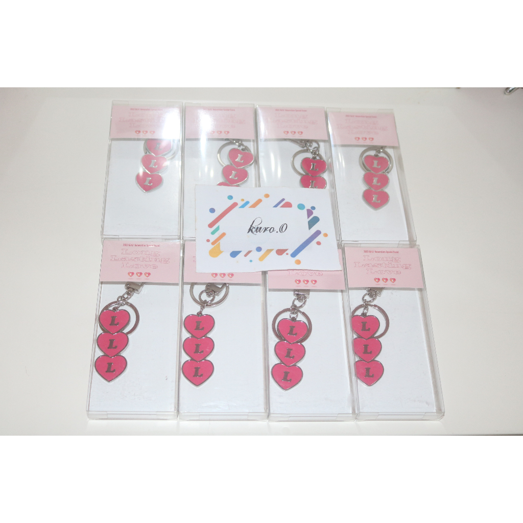 [READY STOCK] Girls' Generation Long Lasting Love Official Keyring Only SNSD LLL Fanmeeting