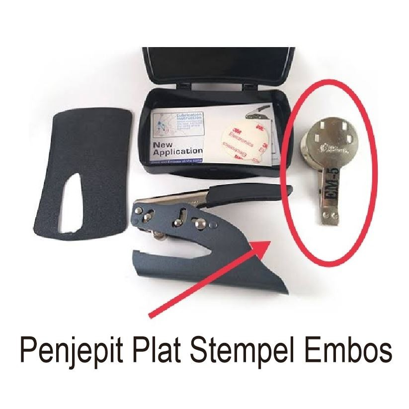 

Penjepit Plat Untuk Stempel Emboss merk Shiny