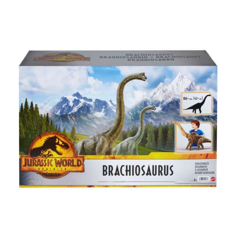 Jurassic World Dominion BRACHIOSAURUS 42" Figure Original