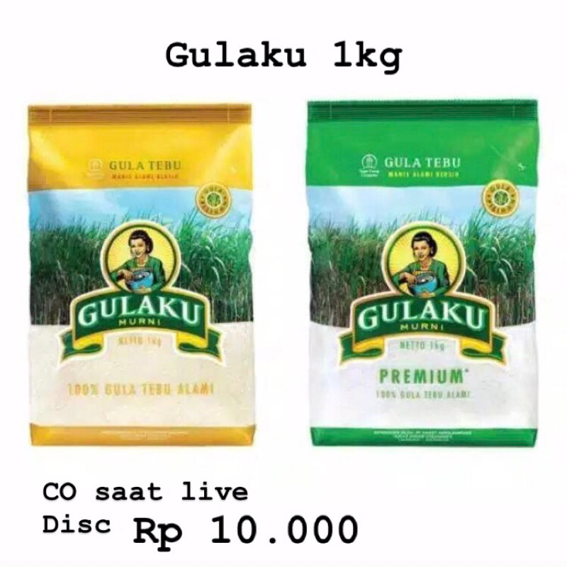 

Gulaku kemasan 1kg