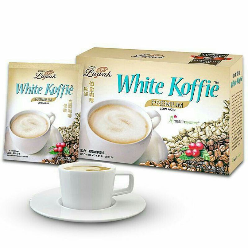 

Luwak White Coffee - 1 Renceng 10pcs @20gram