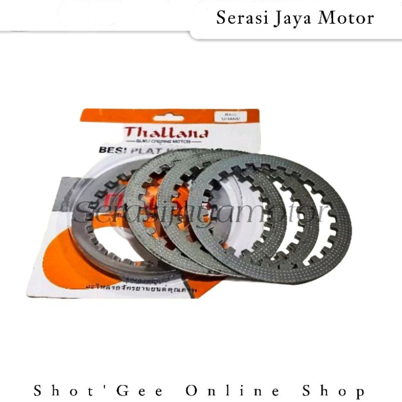 BESI GESEK PLAT KOPLING GRAND (isi 3Lembar) BESI PLAT KOPLING GRAND/SUPRA/LEGENDA/PRIMA/ASTREA