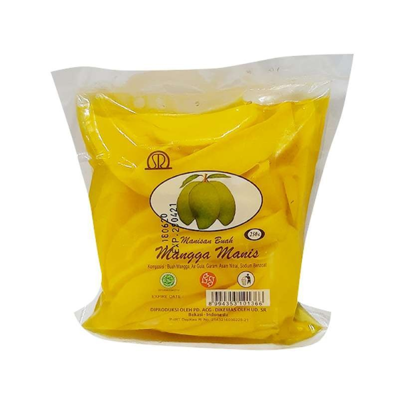 

Manisan Potongan Buah Mangga Asli Segar Rasa Manis / Pedas 250 Gr