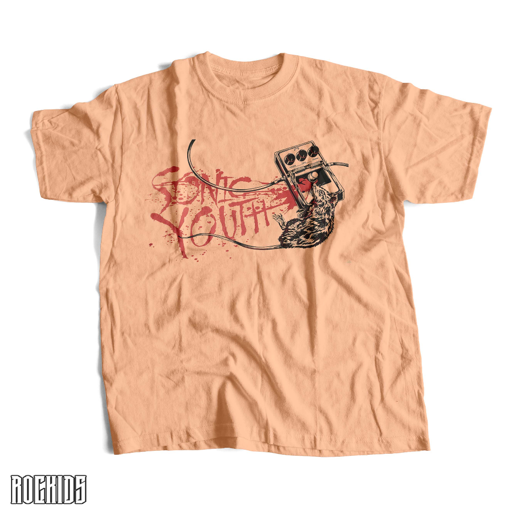 ROCKIDS - SONIC YOUTH - TSHIRT - TEES - KIDSWEAR - KAOS BAND - KAOS BAND SONIC YOUTH - KAOS SONIC YO