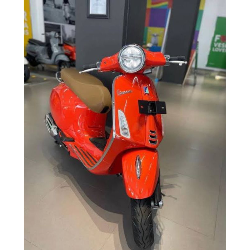 Cat Vespa Orange Tramonto Cat Vespa Orange Terang Cat warna Klazik Pu 1kg