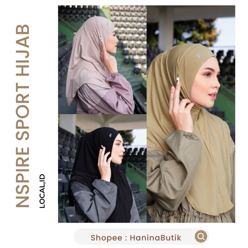 NSPIRE SPORT HIJAB by LOCAL.ID