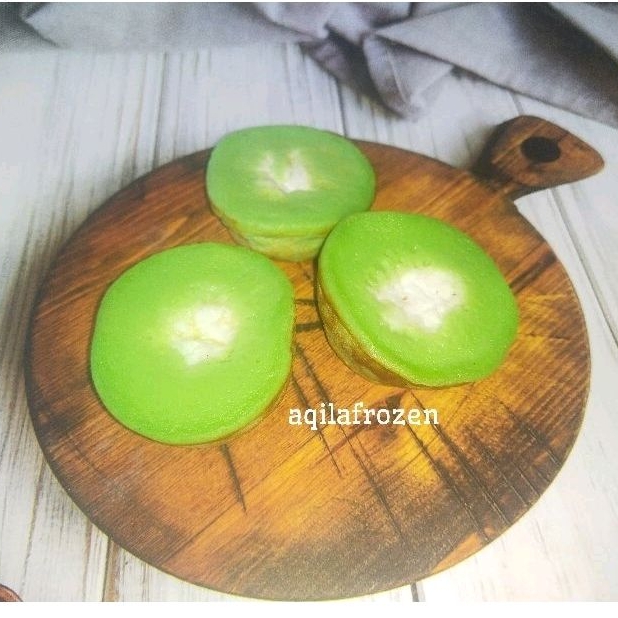 

lumpur mini pandan santan Frozen isi 5
