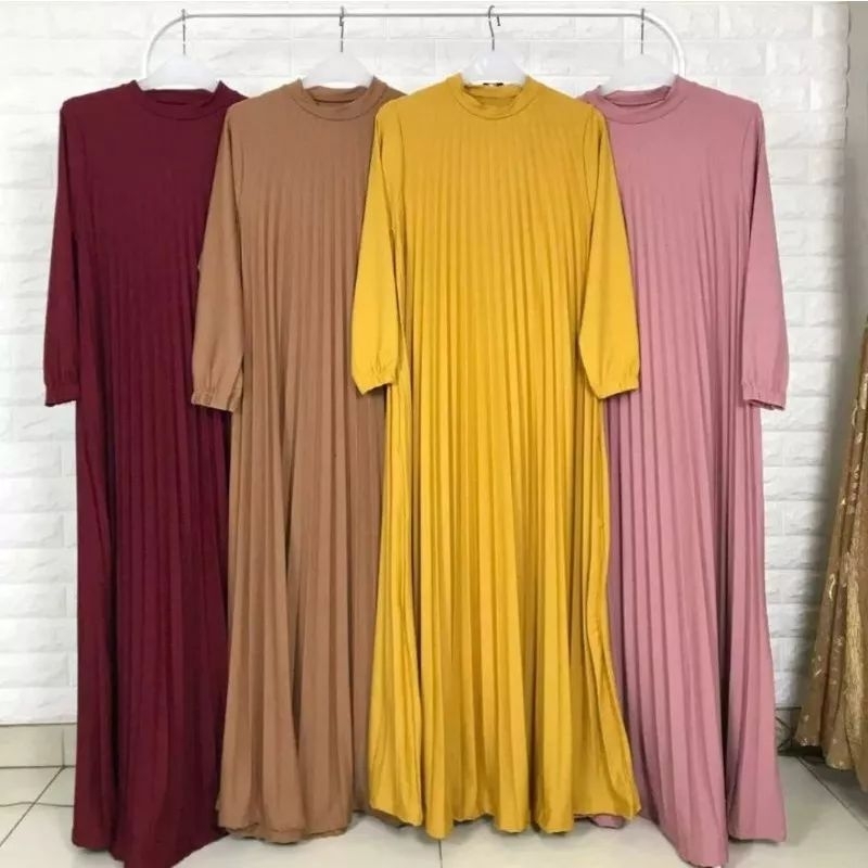[COD] Gamis Plisket - Gamis Plisket Premium