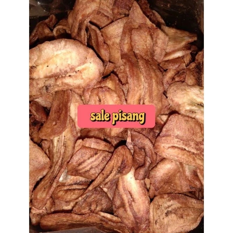 

SALE PISANG KERING 250Gr