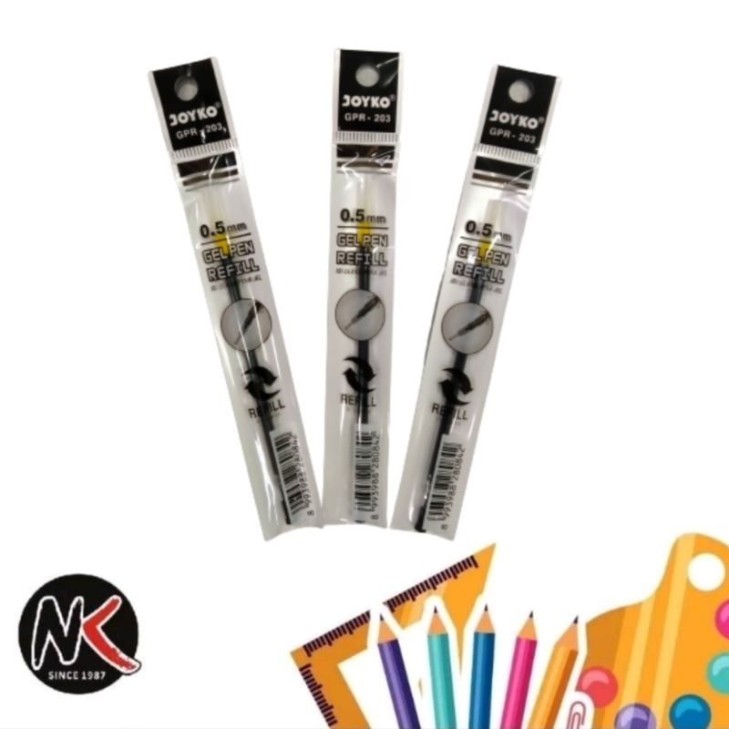 

Isi Pulpen JOYKO GPR-203 0.5 mm/Refill Pulpen