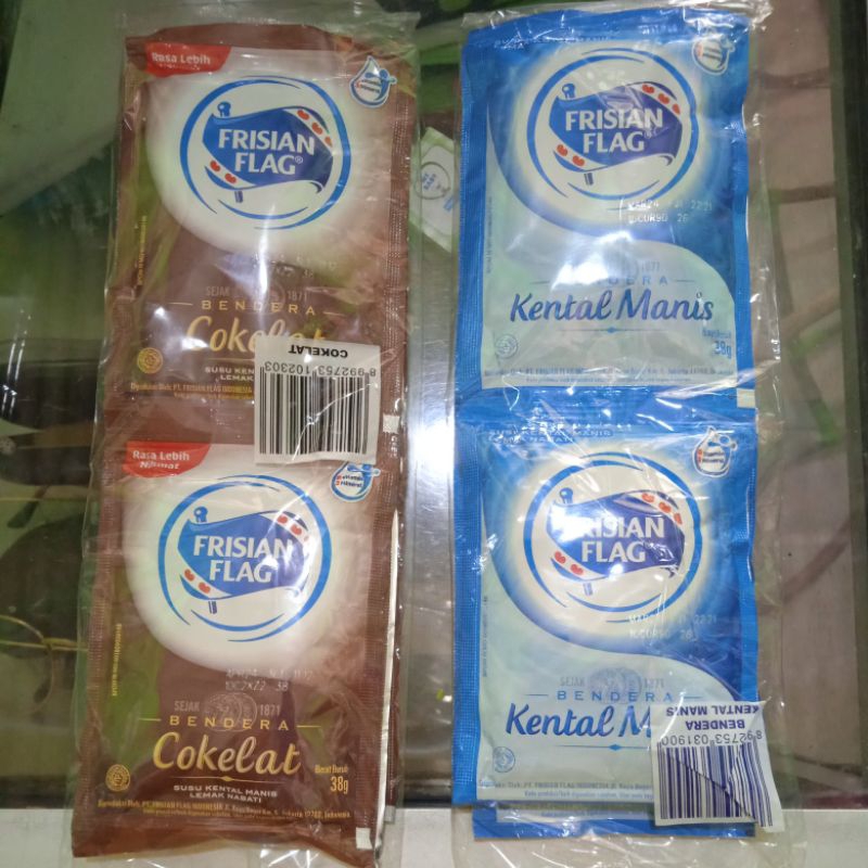 

FRISIAN FLAG susu kental manis isi 6 sachet