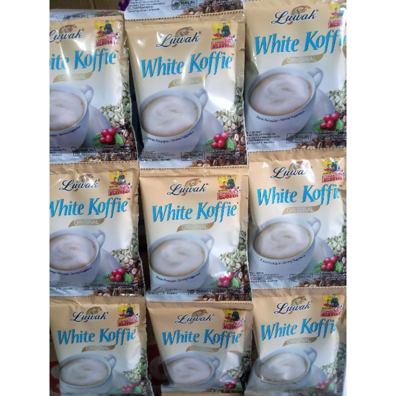 

LUWAK WHITE ISI 10PCS II WHITE KOFFIE II KOPI NIKMAT TANPA AMPAS