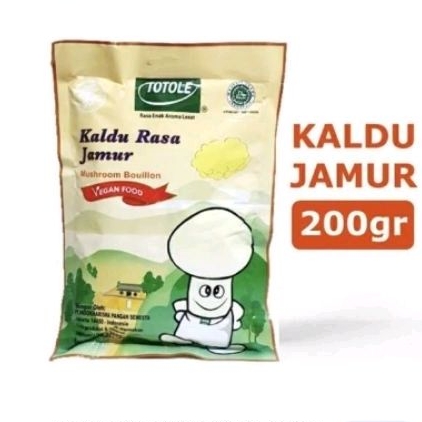 

totole kaldu jamur vegan 200gr
